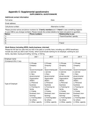 Impact evaluation of the Philippine Special Program for .